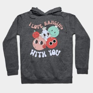 I Love Hanging With You - Christmas Ornaments Hoodie